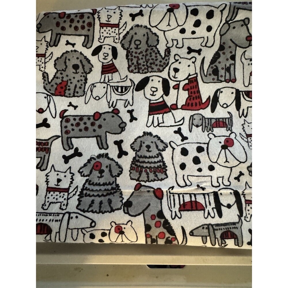 72” Dogs In Sweaters Cotton Flannel Fabric Crafts Sewing